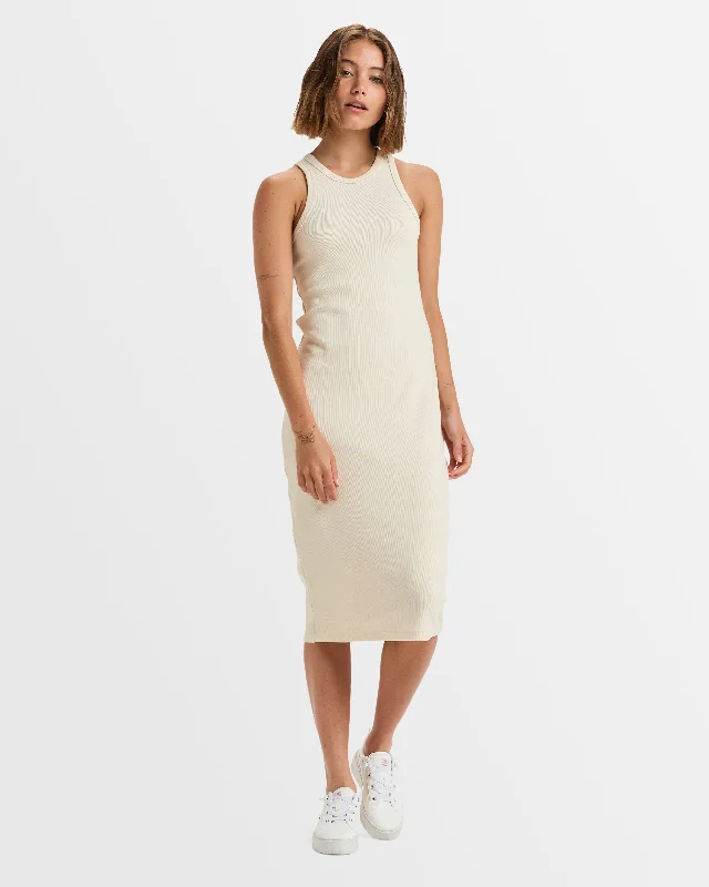 Baseline Midi Dress Fashionable Chiffon Midi Dress