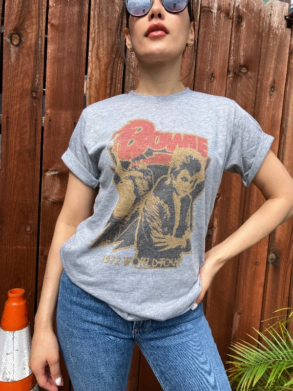 David Bowie Graphic T-shirt Elegant Classic Vintage
