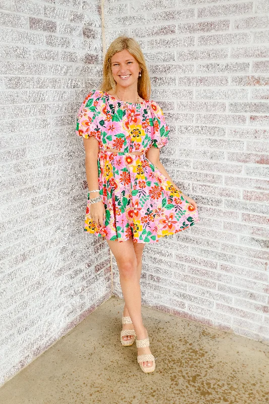 Sincerely Ours - Annie Mini Dress Trendy Mini Dress with Belt