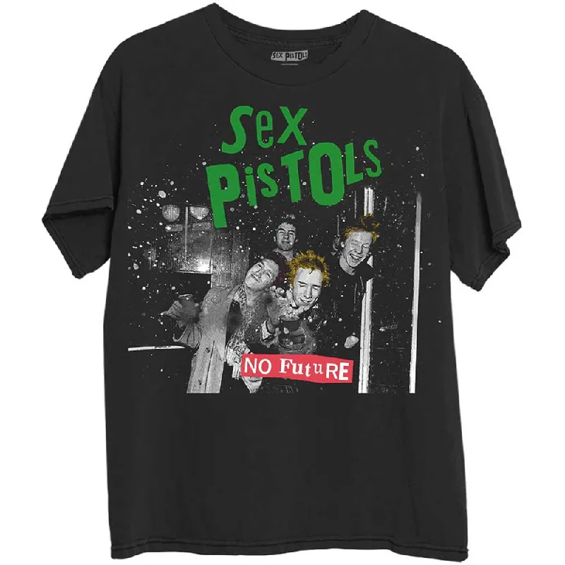The Sex Pistols | Official Band T-Shirt | Cover Photo Real Fur Shearling Chenille