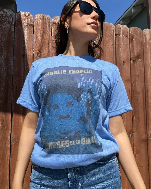 Charlie Chaplin Graphic T-shirt Anti-Shrink Durable Soft