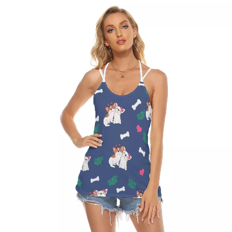 Luna -  Women's Halter Cami Dress