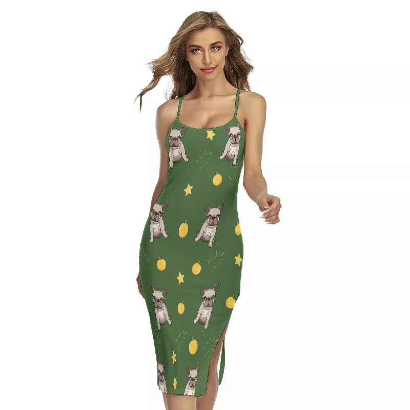 BAILEY - Women's Back Cross Cami Dress