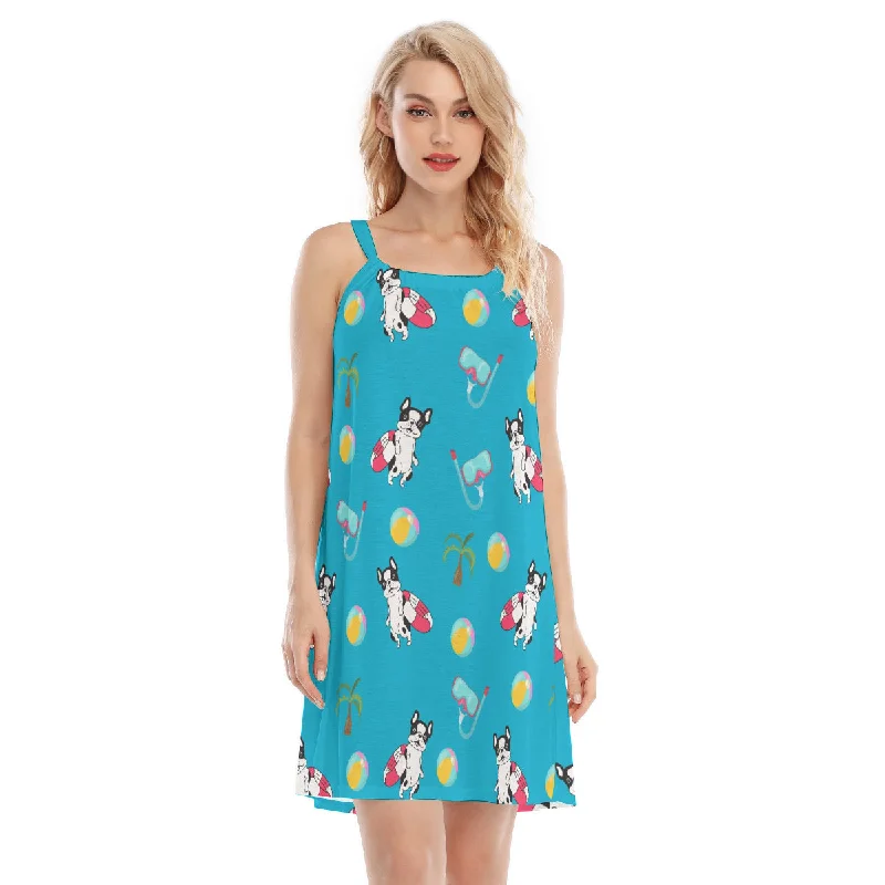 BELLA - Women's O-neck Cami Dress