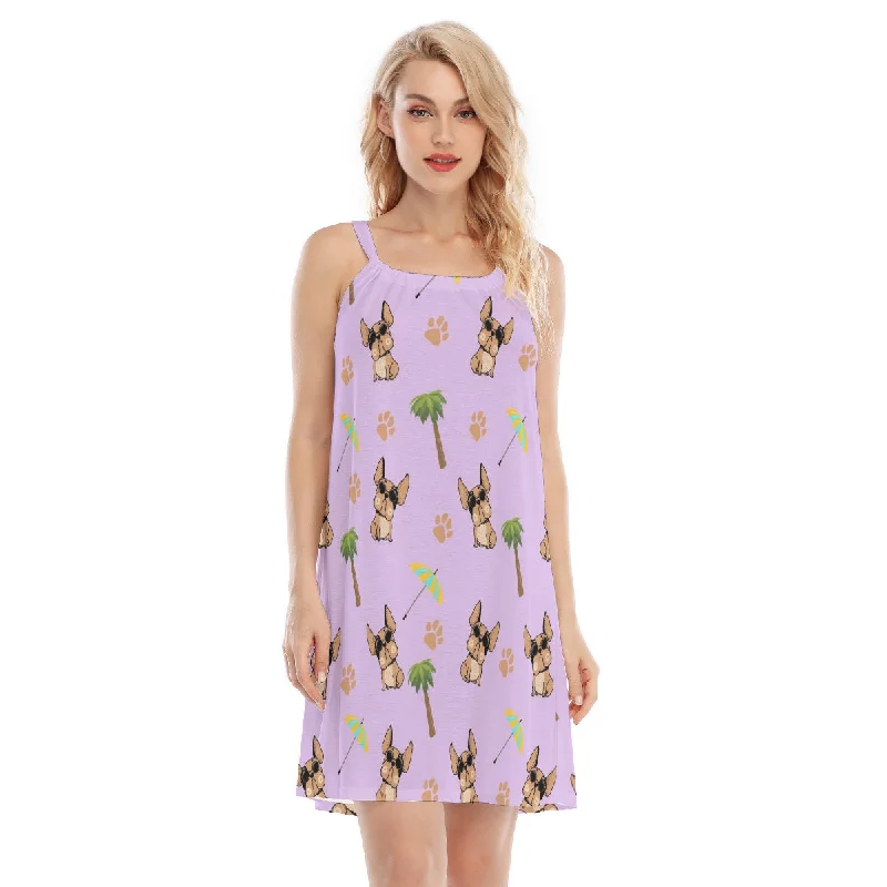 BONNIE - Women's O-neck Cami Dress