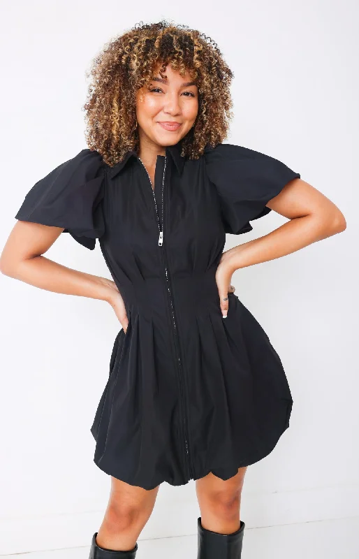 High Stakes Dress, BLACK