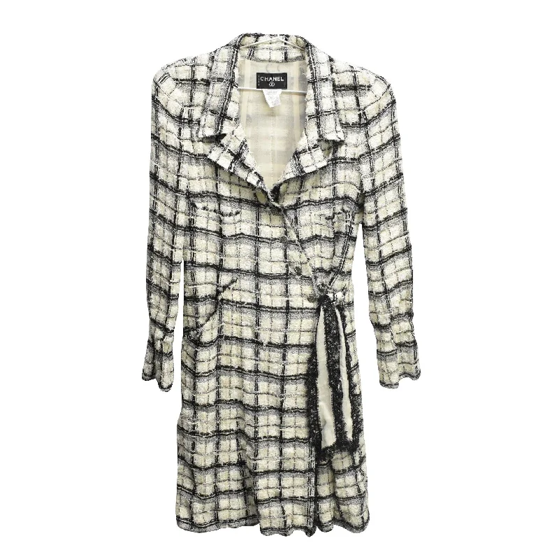 Chanel Tweed Dress - Women's 42