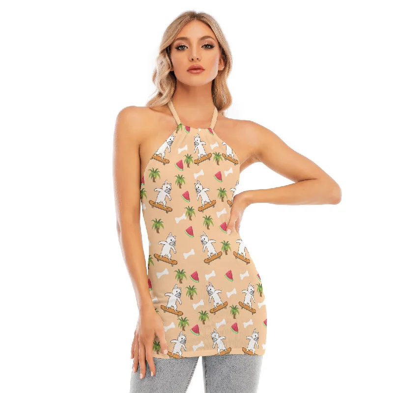 CORA - Women's Halter Cami Dress