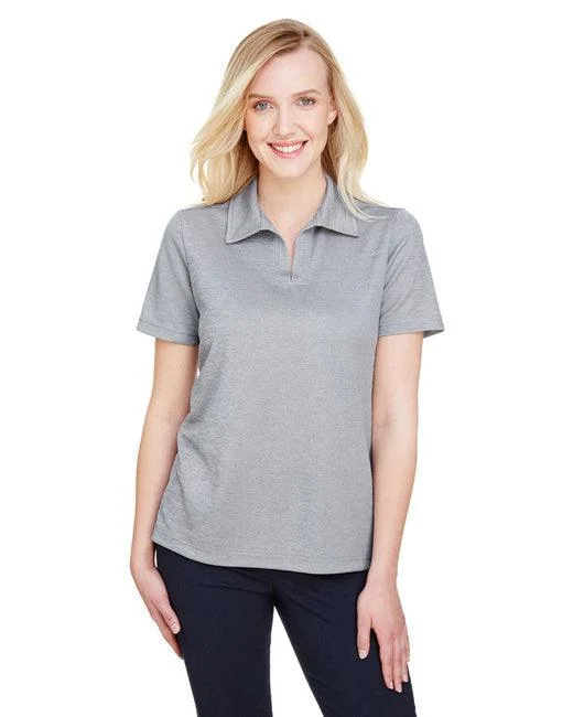 Devon & Jones CrownLux Performance  Ladies' Address Melange Polo DG22W