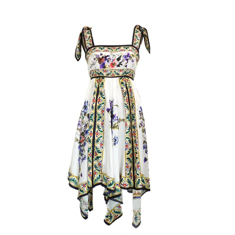 Dolce & Gabbana Handkerchief Dress - 36