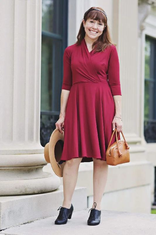 Joan Dress - Sangria