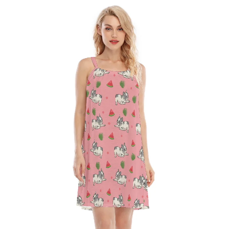 LUCY - Women's O-neck Cami Dress