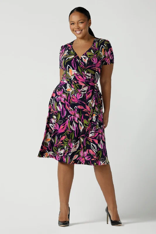 Maree Dress in Vivid Flora