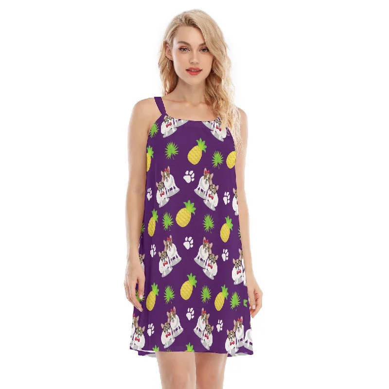 MAYA - Women's O-neck Cami Dress