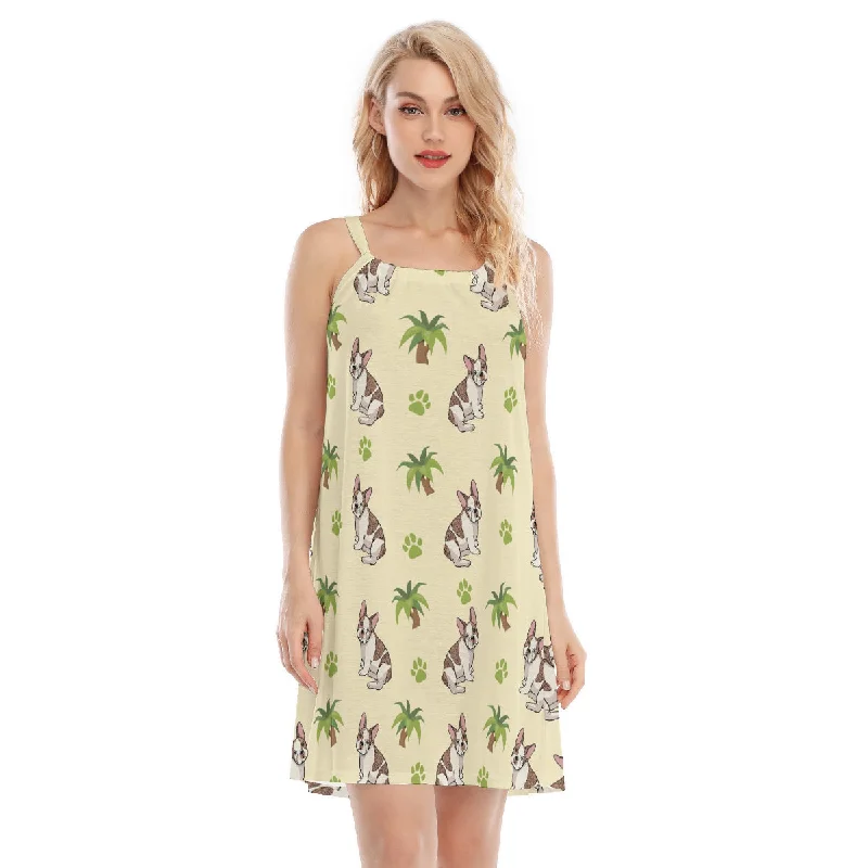 OLIVE - Women's O-neck Cami Dress