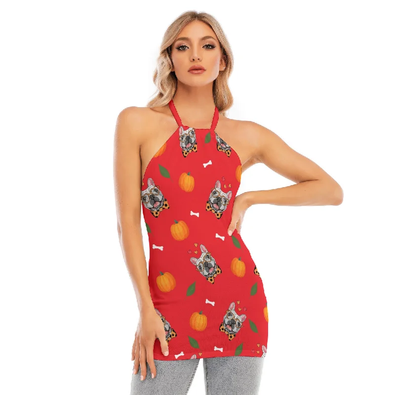 ROSE - Women's Halter Cami Dress
