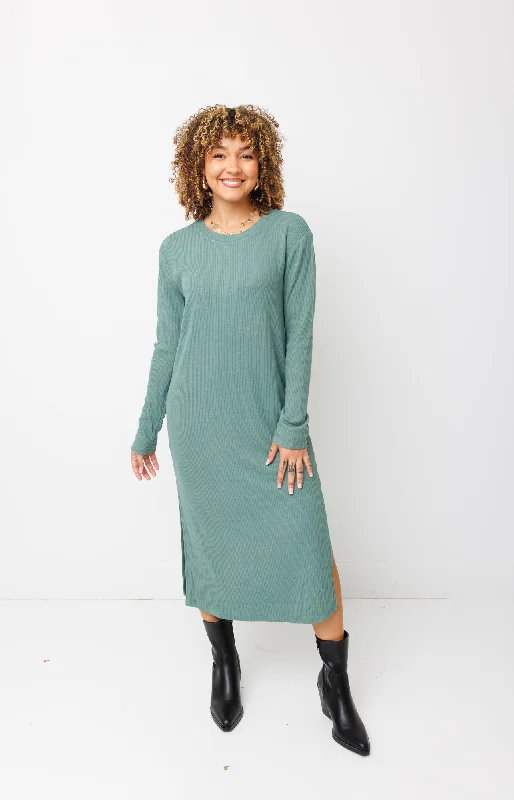 Harvest Cutie Dress, GRAY GREEN