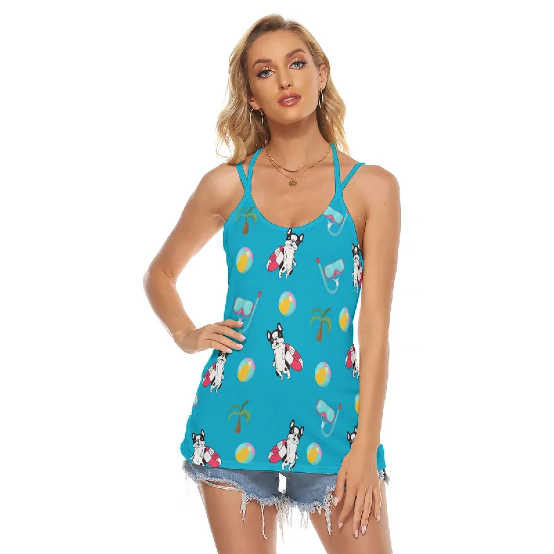 ZELDA - Women's Halter Cami Dress