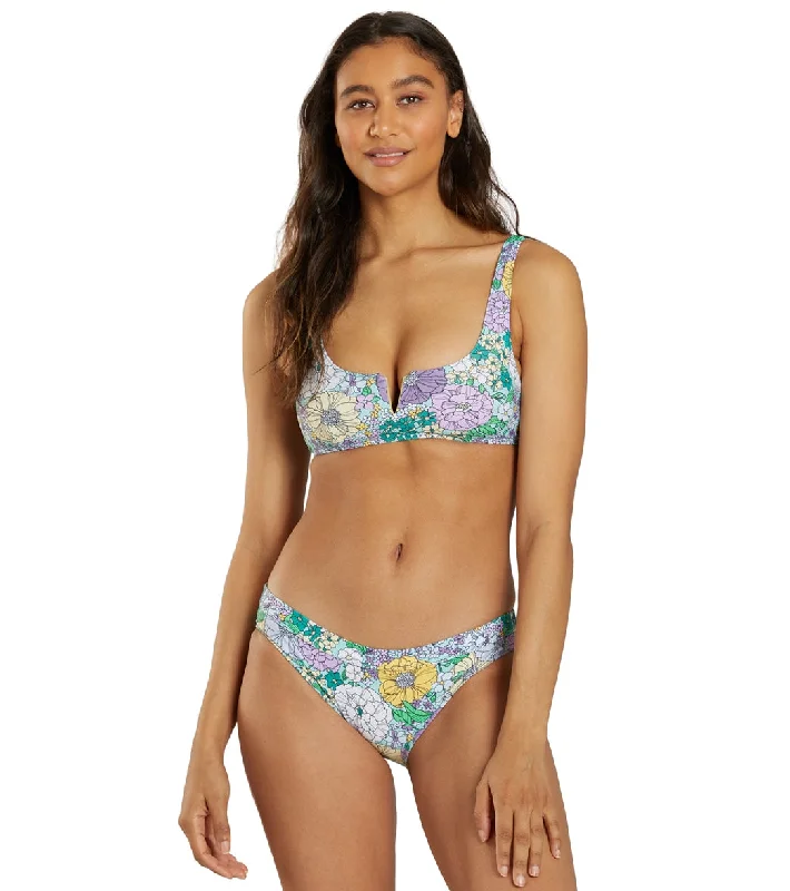 Sporti Active Bondi Floral Hipster Workout Bikini Swim Bottom Bondi Floral Quick-Dry Tankini